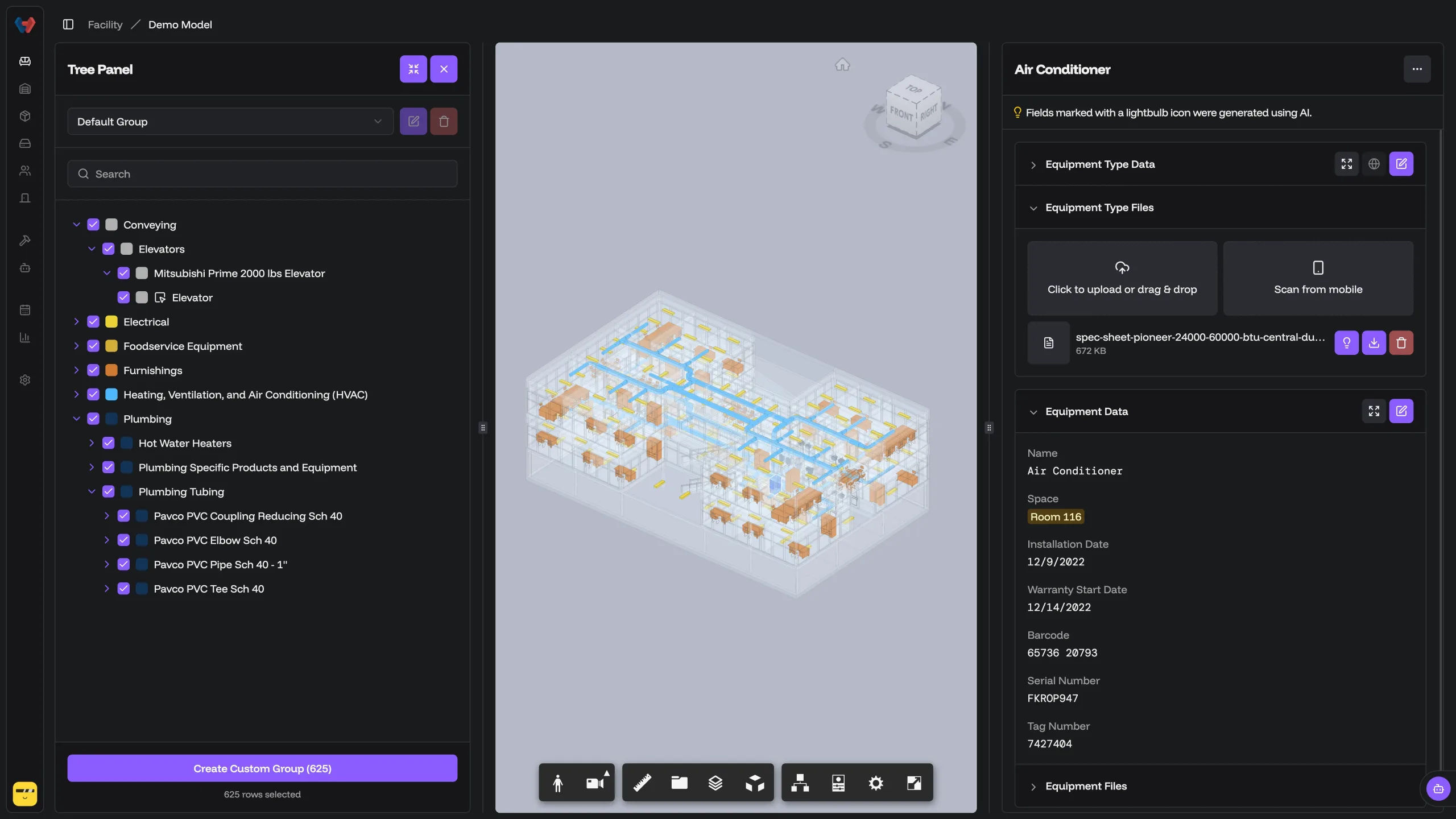 Equipment Management in Wiretwin